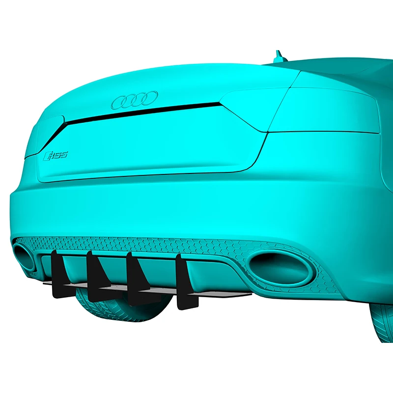 

Использование для Audi RS5 RS 5 Coupe 2011-2014 года, задний диффузор, бампер, спойлер, сплиттер, комплект кузова, аксессуары