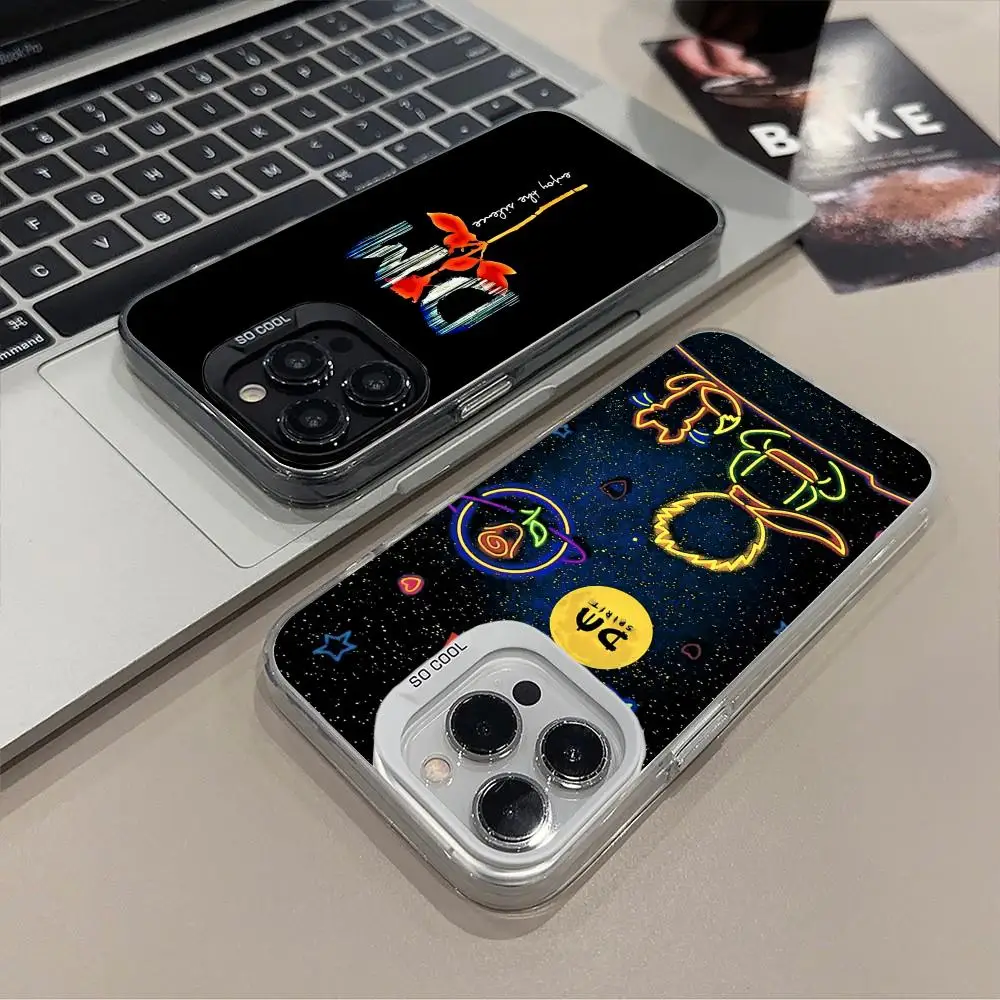 

P-Depeches Mode Phone Case for iPhone 16 15 14 13 12 11 X XR XS 8 7 Pro Max Plus Translucent Colour Printing Luxury Pretty Cover