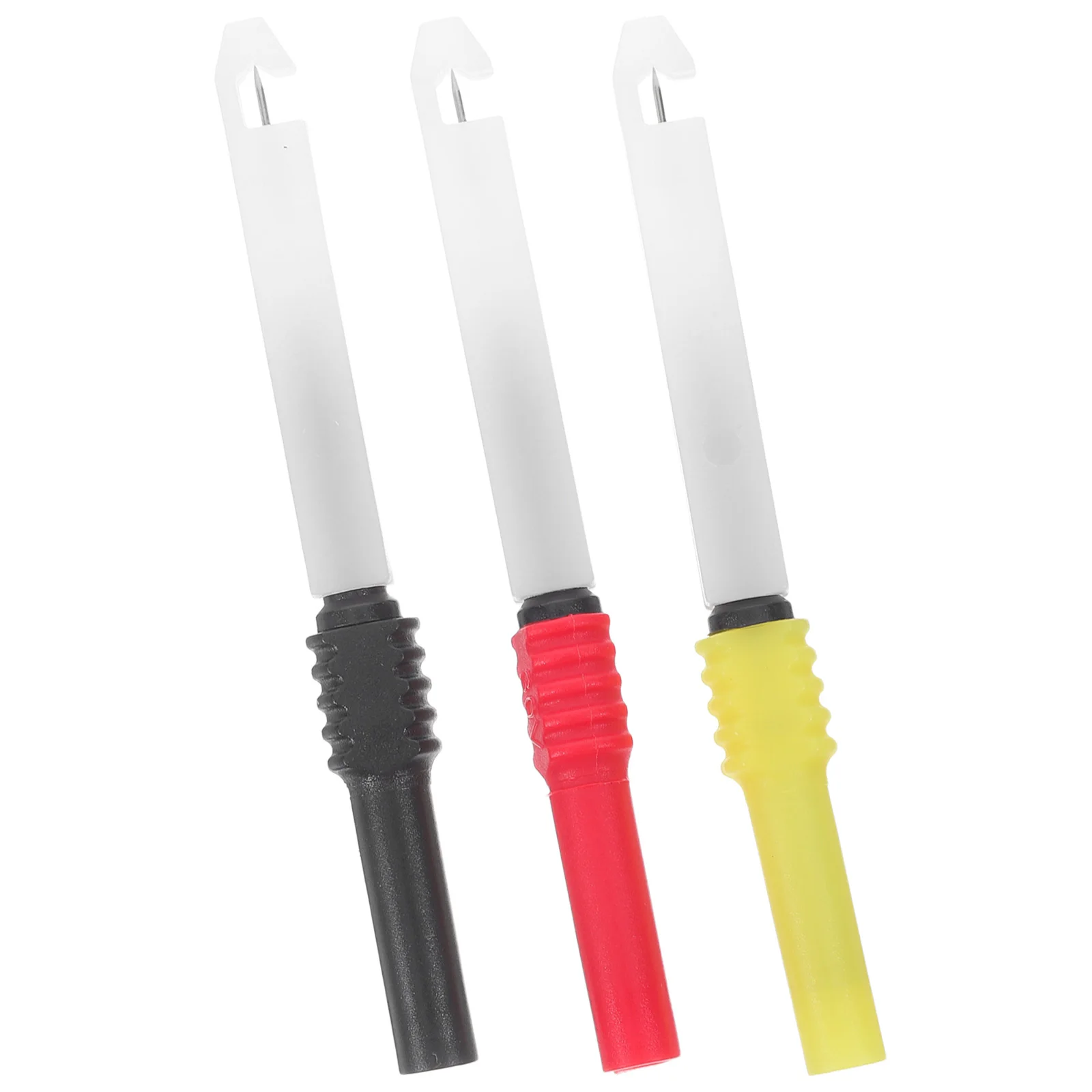 1세트 자동차 전기 테스터 비침습 수리 테스트 프로브 바나나 플러그 멀티미터 회로 진단 자동차 전기 테스터