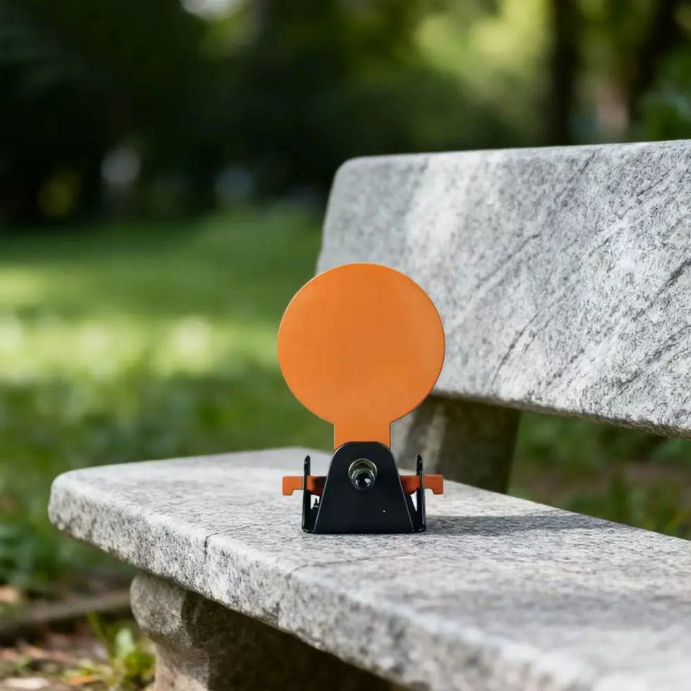 Alvo de prática de entretenimento de tiro de alcance próximo de 3 polegadas de diâmetro laranja - Alvo fácil de cima e para baixo