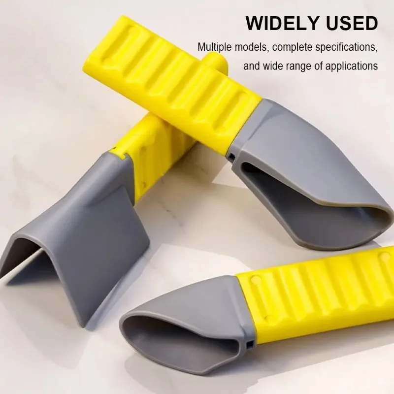 3pcs Squeegee Caulking Scraper Multifunctional External Corner Sealant Scraper TPU Scraping Caulking Tool Grout-Finishing
