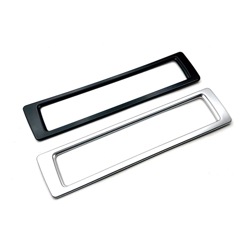 لوحة القيادة الفضية غير اللامعة ، فتحة التهوية المركزية ، إطار منفذ A/C ، تشذيب لسيارة دايهاتراي هيجيت كارجو + RHD