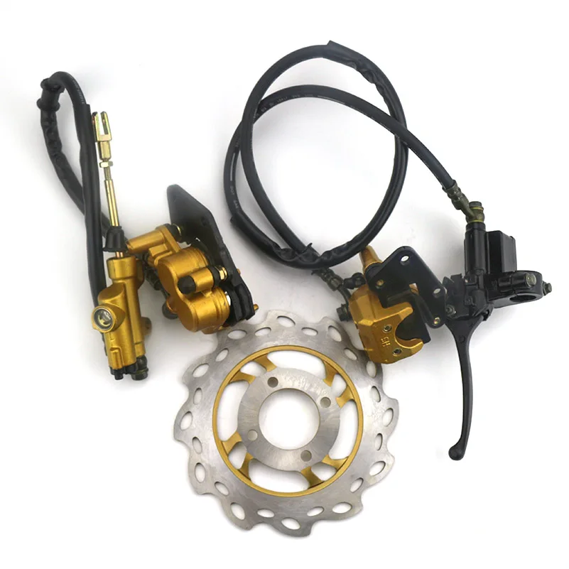 Accessori moto fuoristrada 110CC-125CC CRF50 Pinza freno anteriore posteriore Gruppo pompa superiore e inferiore