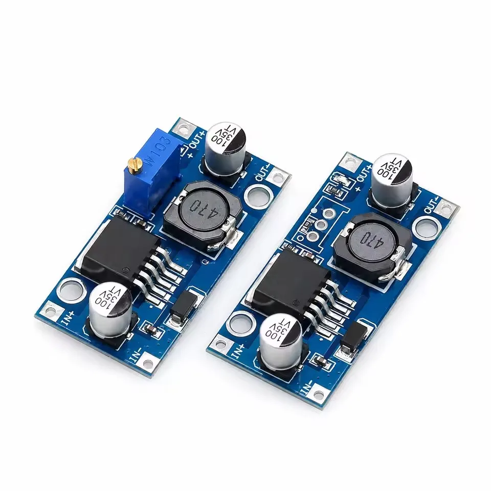 LM2596 Adjustable 3.0-40V to 1.5-35V DC to DC Step Down Buck Converter Module Power Supply Voltage Regulator for DIY