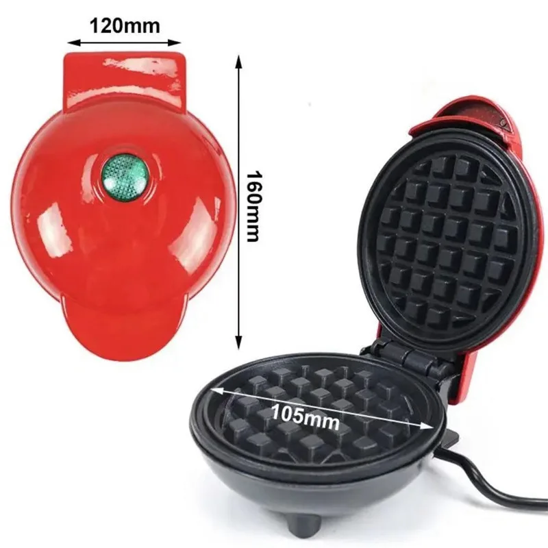 JIHUAN Mini-Frühstücksgerät fü – Mini Waffle Maker Machine Bewertung und Preis