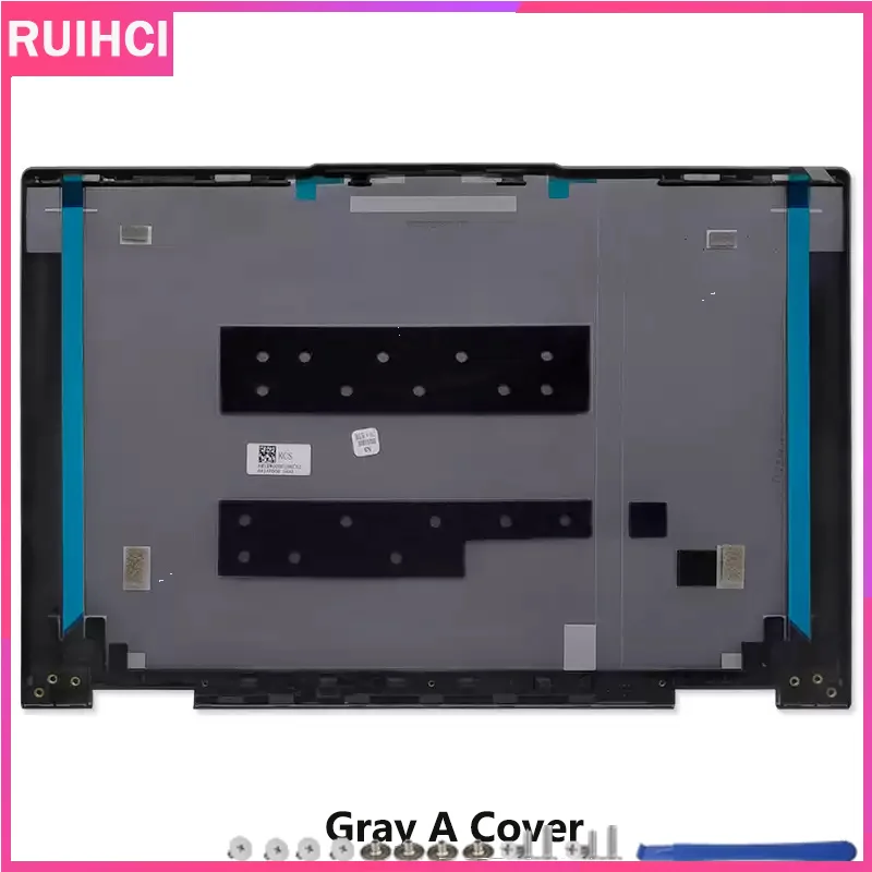 For Lenovo YOGA 14c 2021 YOGA 7-14 YOGA 7-14ITL5  LCD Back Cover 5CB1A08845 HingeCover Rear Lid Back Case Gray/Green view 2
