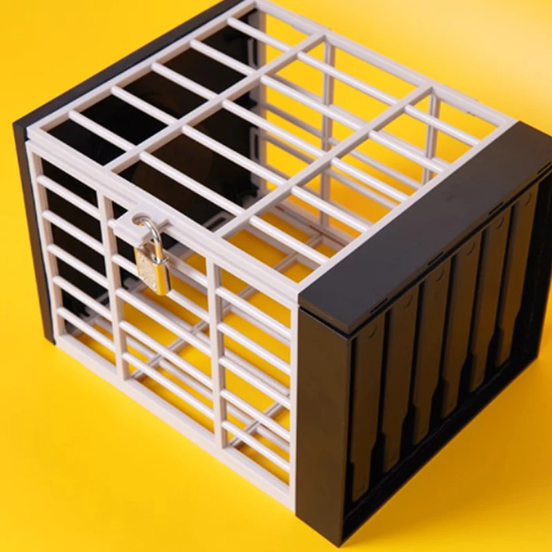 Cell Phone Jail With Timer Creative Cell Prison Lock For Party Home Table Office Cell Phone Cage Prison Cell Phone Storage Box