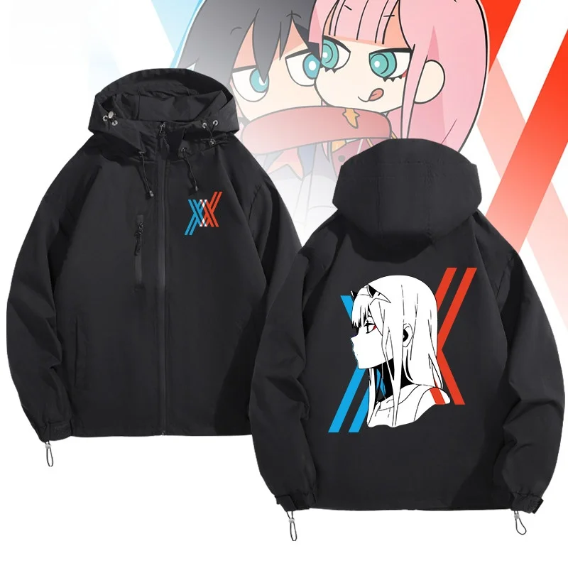 

Куртка LING in the FRANXX T 02: повседневная, из полиэстера, на молнии, унисекс