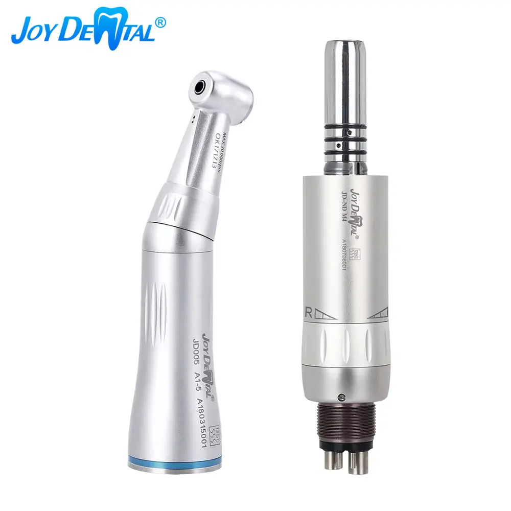 

JOYDENTAL Стоматологический внутренний распылитель воды, угловой 4-отверстий, пневматический двигатель, низкоскоростной комплект наконечников, кнопка