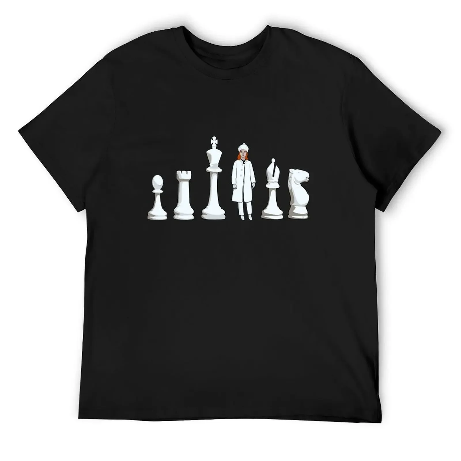 

The Queen's Gambit T-Shirt Funny t-shirts cotton graphic tees cute tops sweat oversized t shirts for men