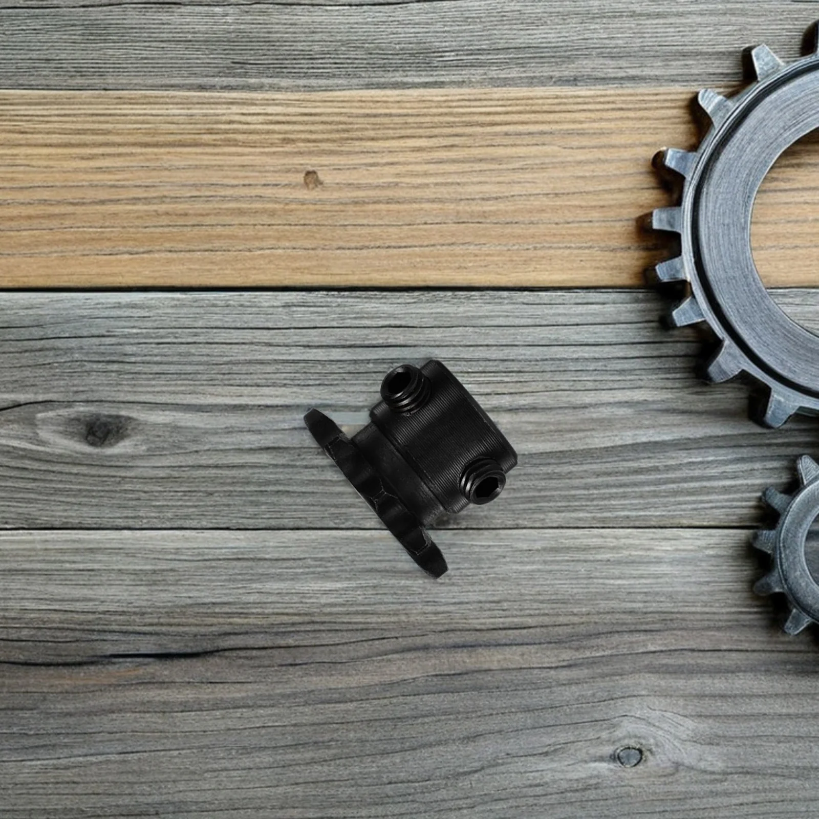 

1pcs 9 Tooth Steel Chain Sprocket Carbon Steel Roller Sprocket System High Load Capacity Durable For Humid Conditions Efficient