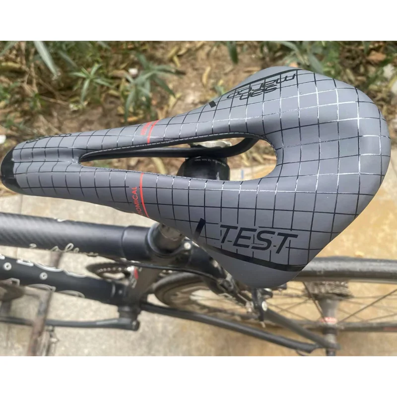 Carbon Saddle T800 Carbonfiber+Leather Fiber Ultralight Road Bicycle MTB Bike Saddle Seat