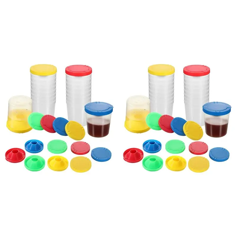 superior-48-pieces-paint-cups-non-spill-paint-cups-with-flip-open-lids-set-painting-cups-art-supply-for-school-classroom
