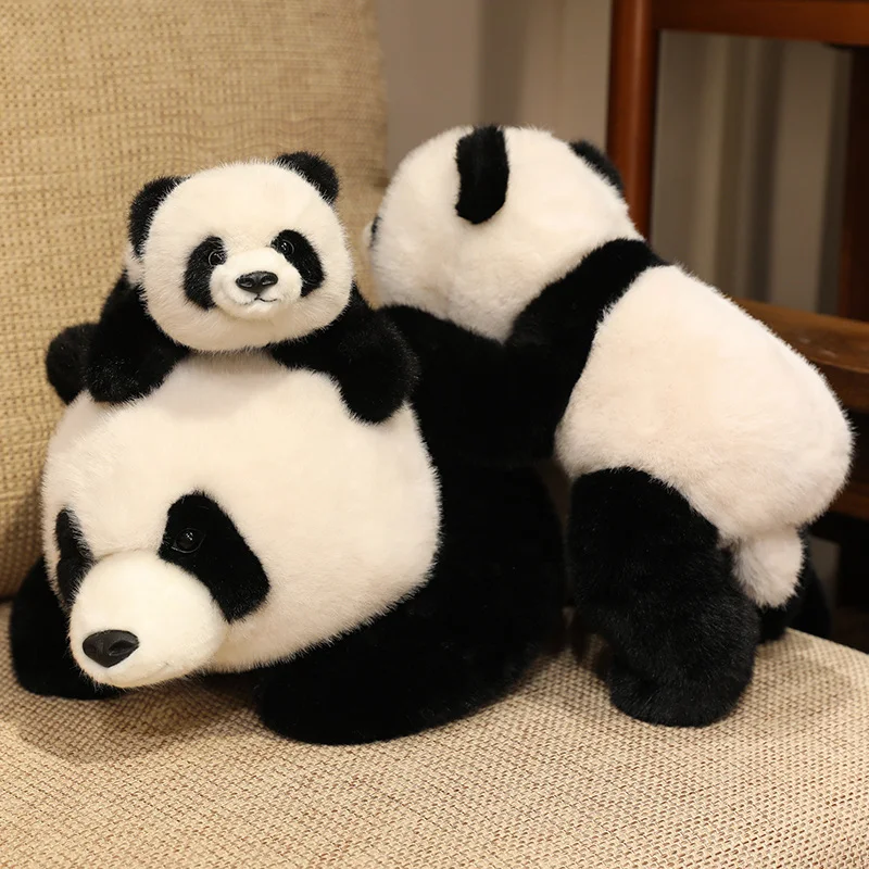 Long Arm  Lying Red Panda Crocodile Sloth Tiger Stuffed Animal Plush Pillow Doll Soft Fluffy Cuddly Body Toy Birthday Xmas Gifts