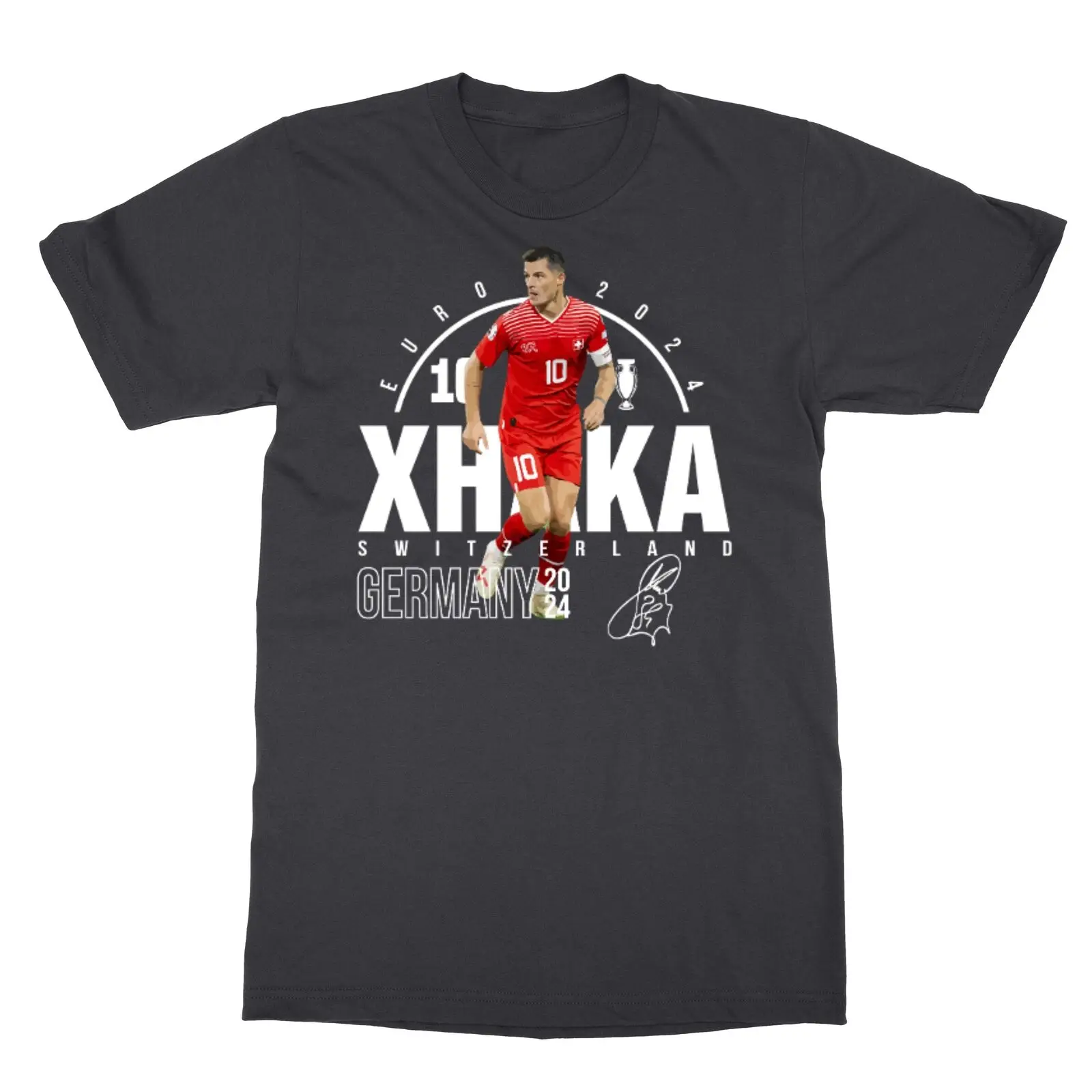 

Switzerland Europe 2024 – Xhaka Inspired for Fans Unisex T-Shirt