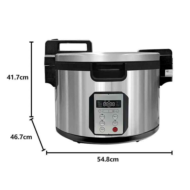 RICH 8.2L Digital Smart Stainless Steel Rice Cooker Large Capacity Multifunctional for Household Restaurant Hotel Use