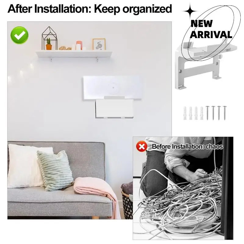 Y50A-Mount Für Gen 3, Router Halterung Kunststoff Router Wand Montage Kit Zubehör Für V3 & Gen 3 Router