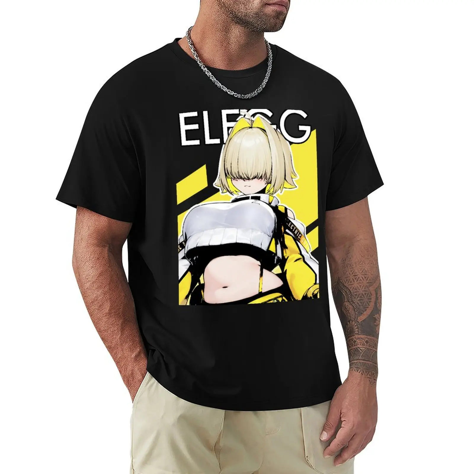 

Nikke Elegg Shirt fan Stickers Nikke Goddess of Victory Elegg Shirt sticker waifu T-Shirt graphics tees boys whites men t shirts