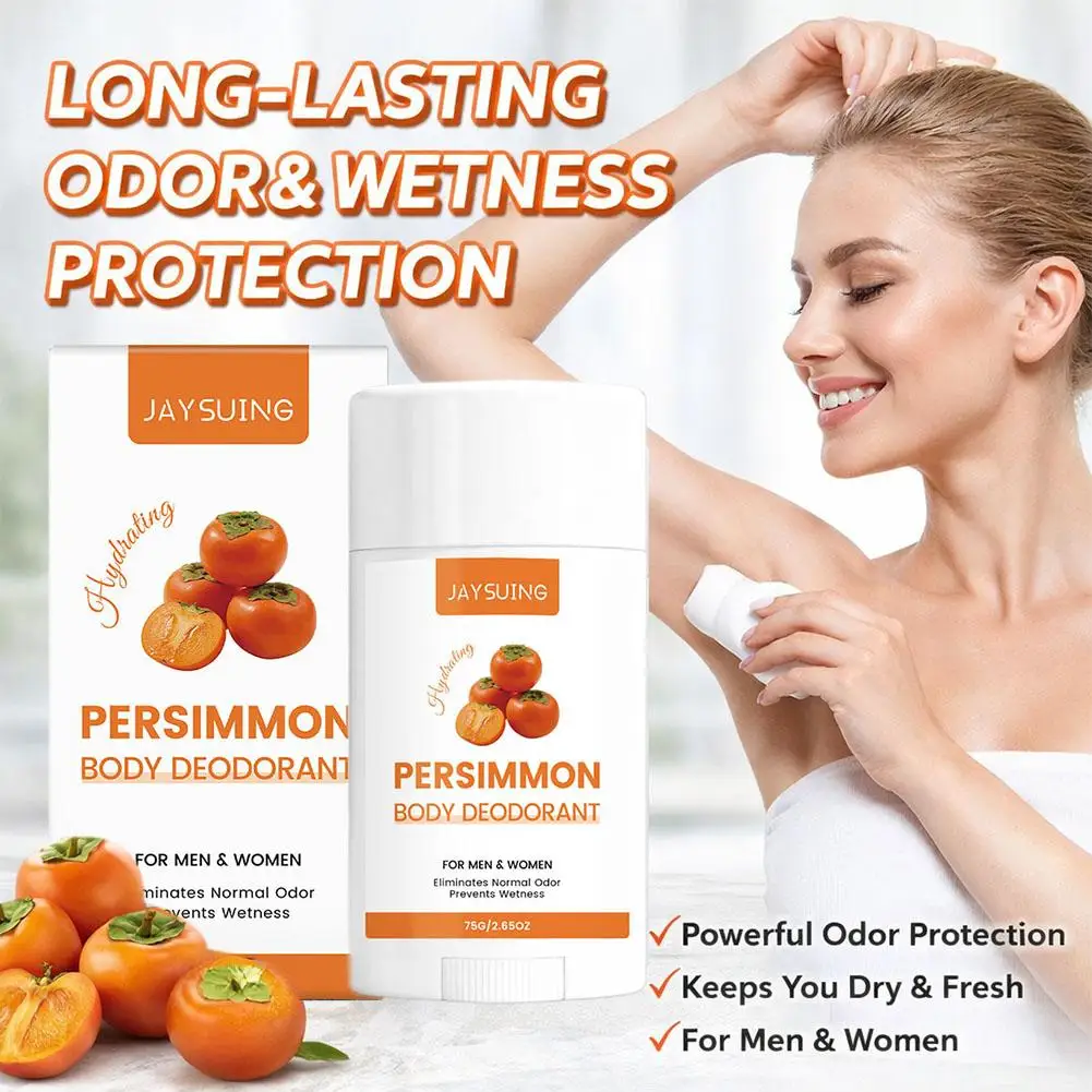 Full-Body Deodorant Stick Retinol & Collagen Neck Facial Care Stick with Hyaluronic Acid Moisturizing Body Deodorant Stick