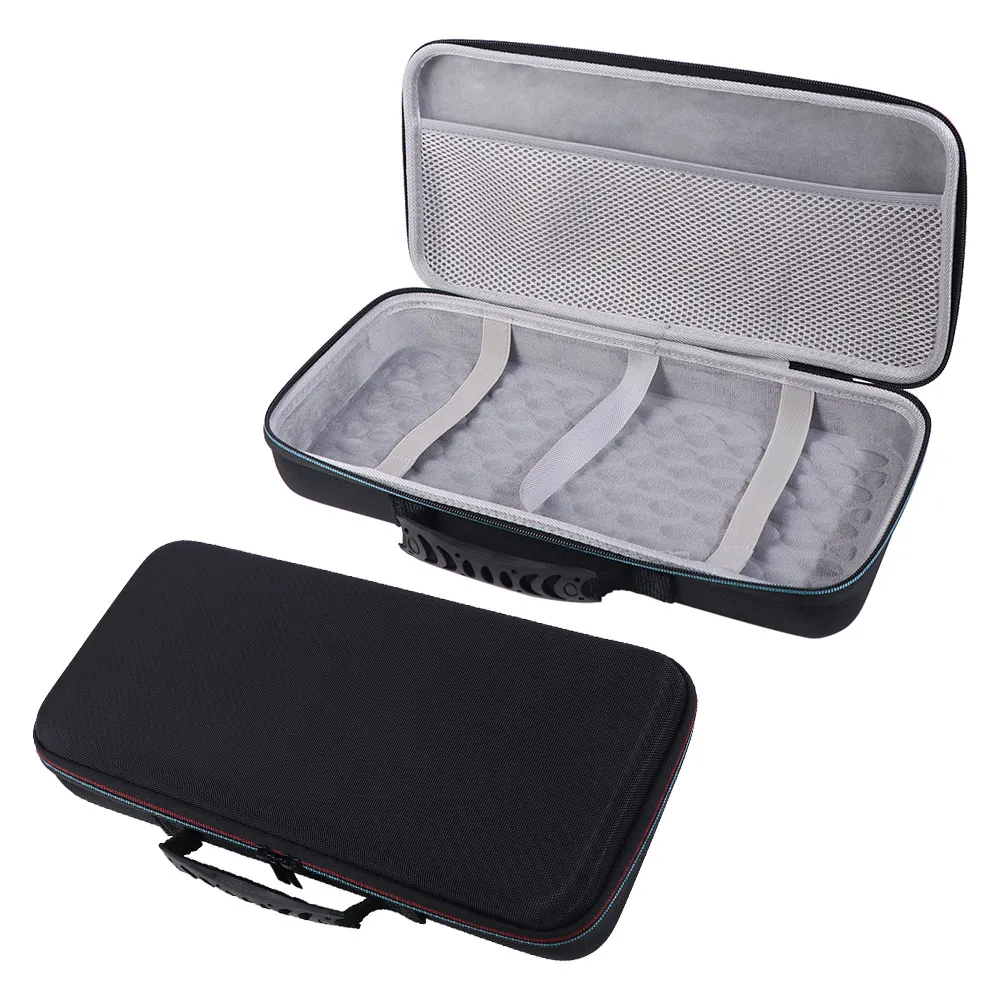 EVA Keyboard Hard Shell Bag Dustproof Sturdy Keyboard Carrying Bag Shockproof Double Zipper Keyboard Case Pouch Travel