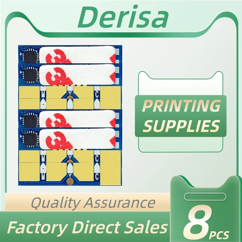Derisa 8pcs CLT 409 Compatible Chip FOR Samsung CLP-310 CLP 315 CLX3170 CLX3175 Toner CLT-409 CLP310 Toner Cartridge Chip