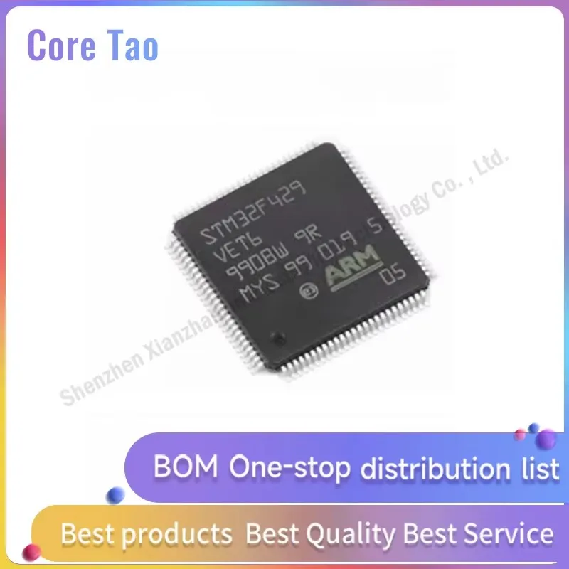 1pcs/lot STM32F429VET6 STM32F429 429VET6 LQFP100 Microcontroller chips in stock