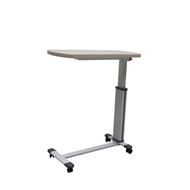 Hospital Nursing Bedside Table Removable Patient Dining Table Board Medical Height Adjustable Lift Board With Brake