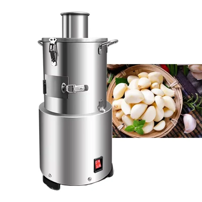 High Efficiency Electric Hand Free Breaking Processing Hine Peeler Stainless Steel Garlic Clove Separator