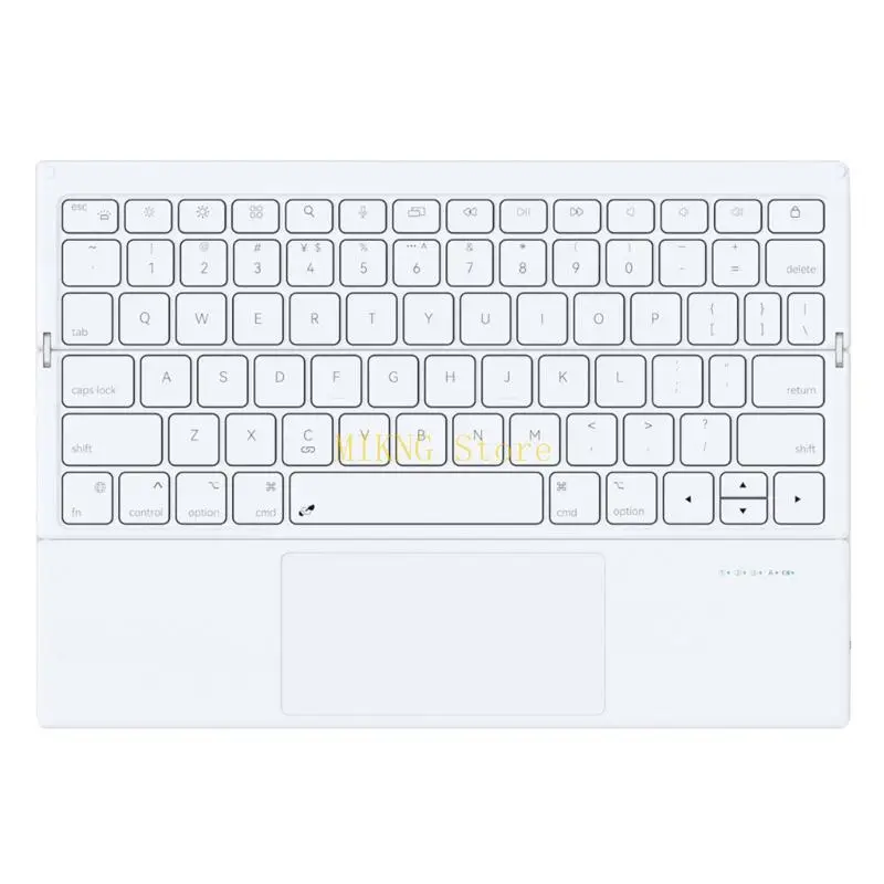 Space Saving Foldable Bluetooth-Compatible Keyboard Touchpads Included Universal Compatibility Best Sale