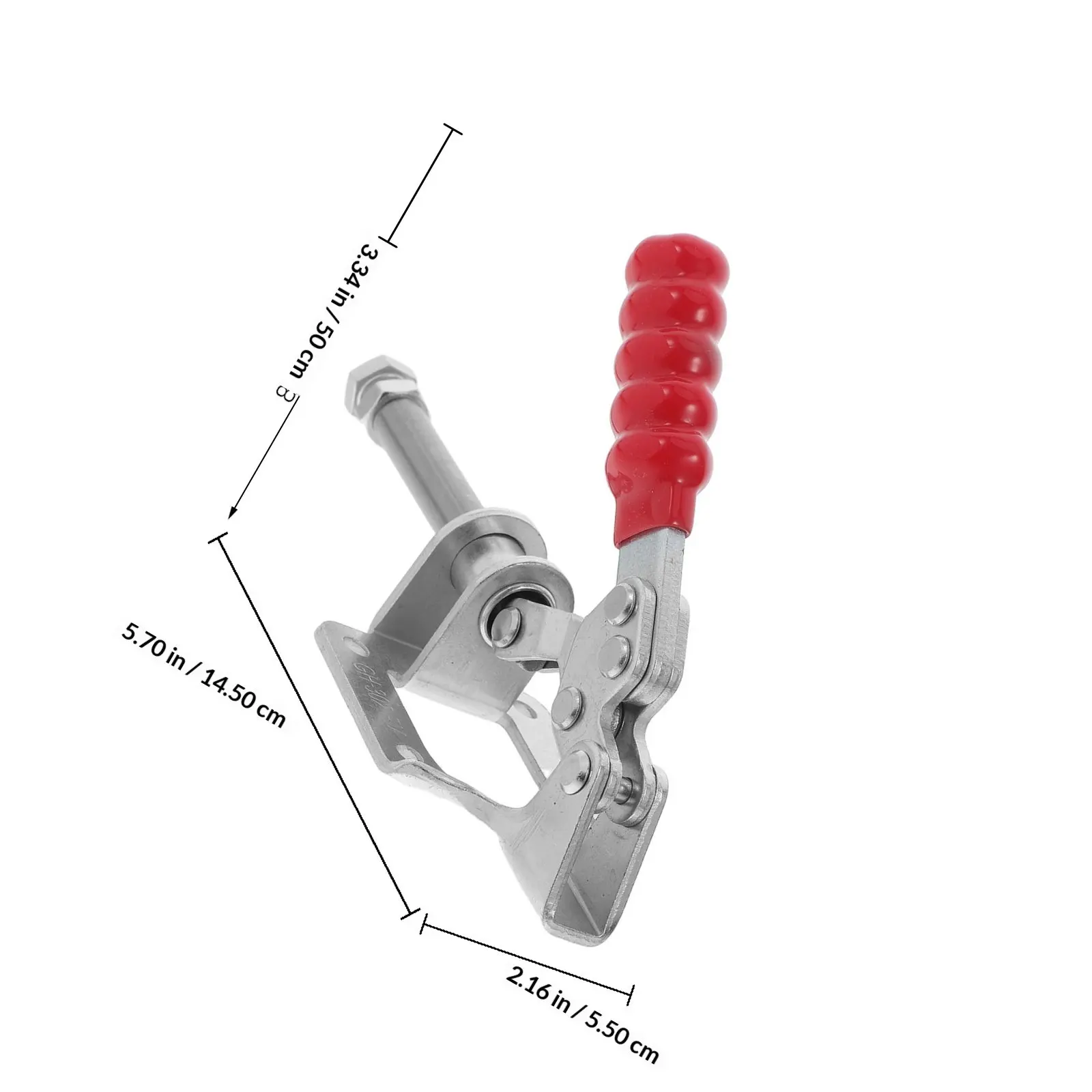 4Pcs Push Pull Toggle Clamps Heavy Duty Quick Release Woodworking Clamps for Carpentry Welding Metal Sheet Holding