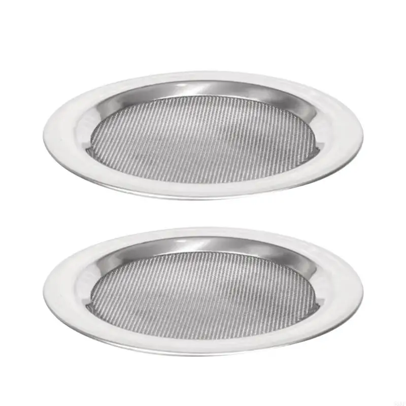 2Pcs Steel Round Incenses Strainer Sieve Screen For Aromas Lamp and Oil Burners 55KF