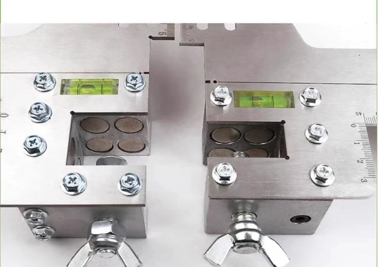 Elevator Parts Guide Rail Calibrator Track Alignment Gauge Ruler Guide Rail Positioning Ruler