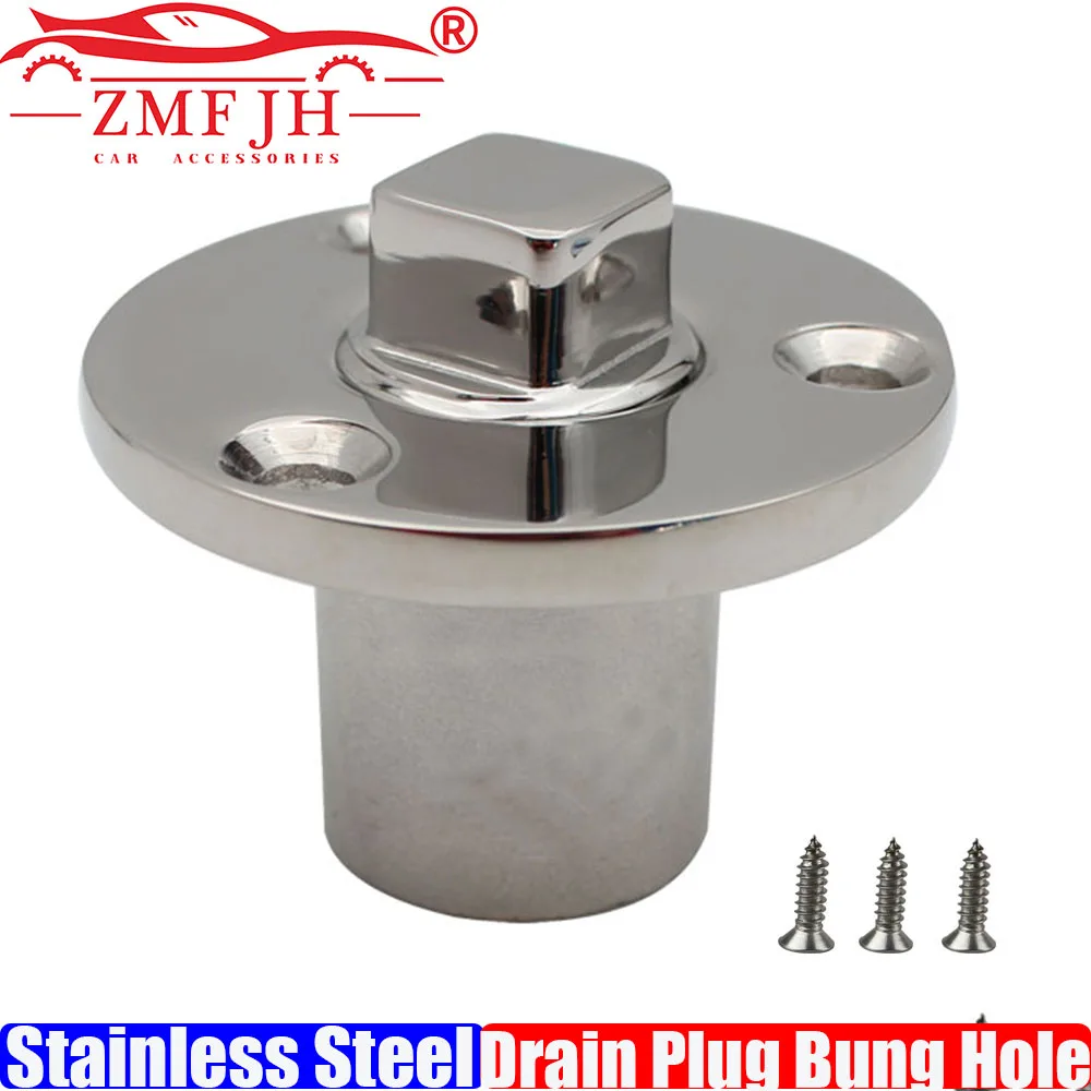 

Replacement Brass Marine Garboard 1Inch Hole Screw Thread Boat Yacht Drain Plug Hardware Accessories Corrosion Resistance 316SUS