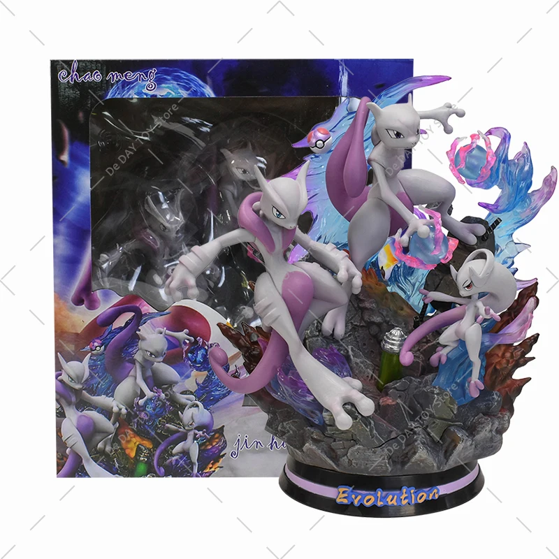 ポケモンアニメフィギュア,LEDライト付きPVCおもちゃ,特殊効果