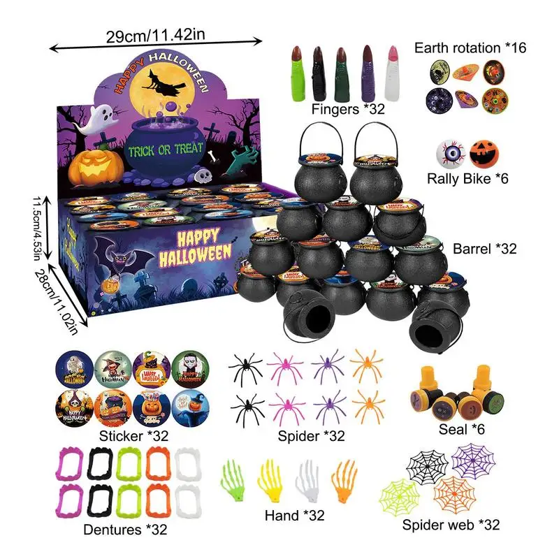 Trick Or Treat Toys 대량 할로윈 감각 장난감 보육 활동을 위한 무취 재사용 가능한 대화형 게임 교실 보상