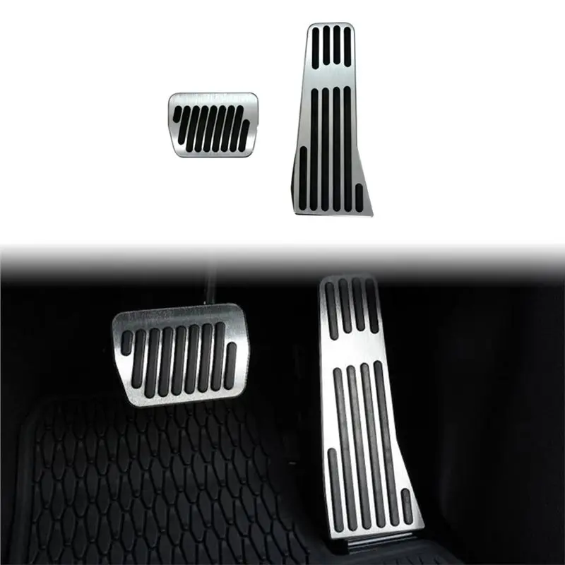 Car Pedal Covers Brake Foot Pedal Pads No Drilling Accelerator Pedal For Mazda CX-5 2026 Accessories