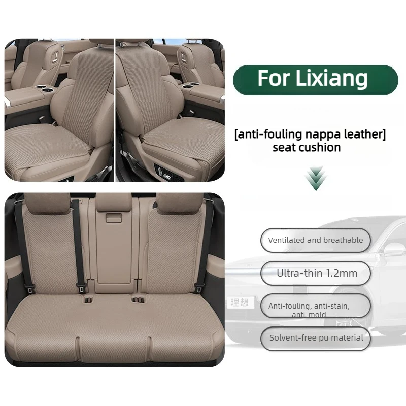 For Li LiXiang L6 L7 L8 L9 7/11 Pcs Car Breathable Four-season Universal Seat Cushion Stain-resistant Ventilated Seat Cushion