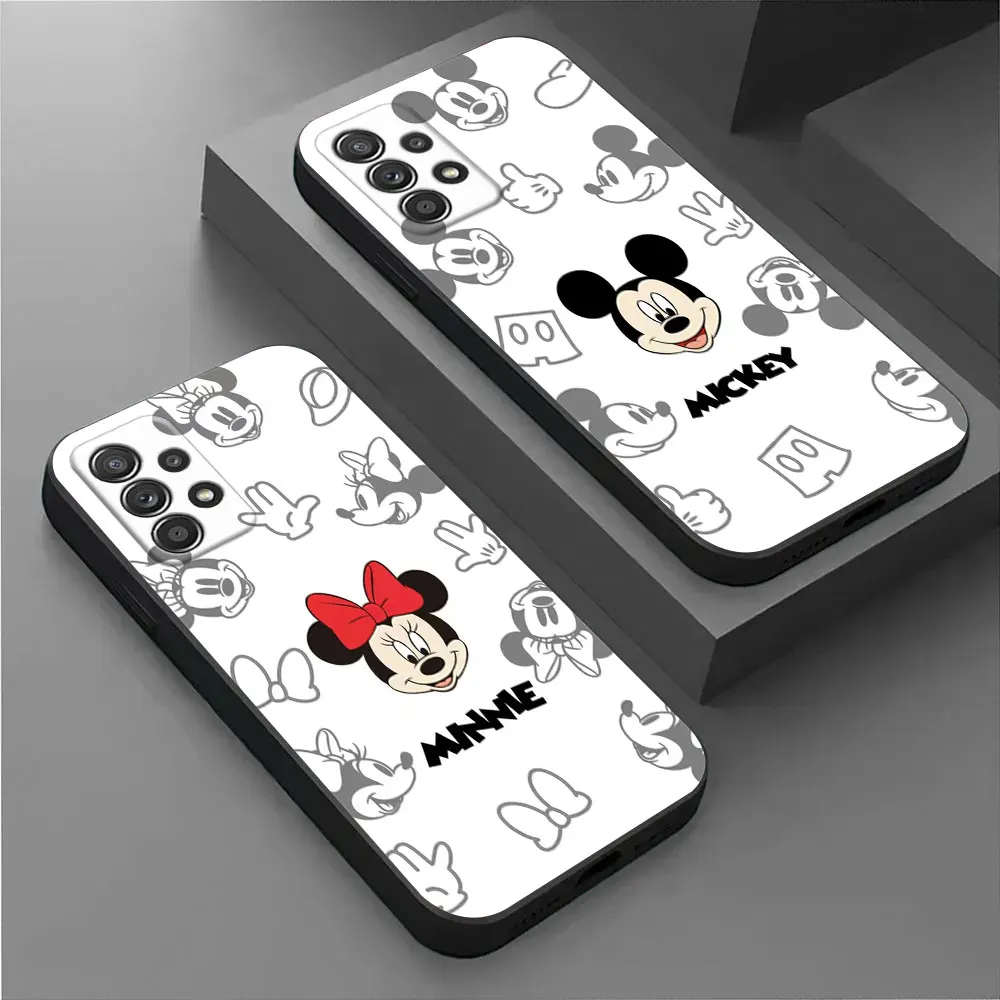 Minnie Mouse Mickey Disney Phone Case For Samsung Galaxy A17 A57 A37 A07 A55 A54 A34 A35 A25 A15 A56 A36 A26 A16 A06 Cover Shell