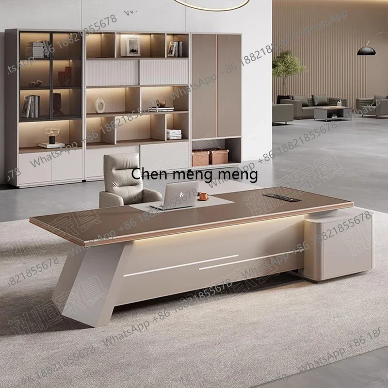 Italian Minimalist Office Desk Nordic Luxury Comfort Creativity L Shape Desk Study Advanced Office Furniture ArbeitstischDD