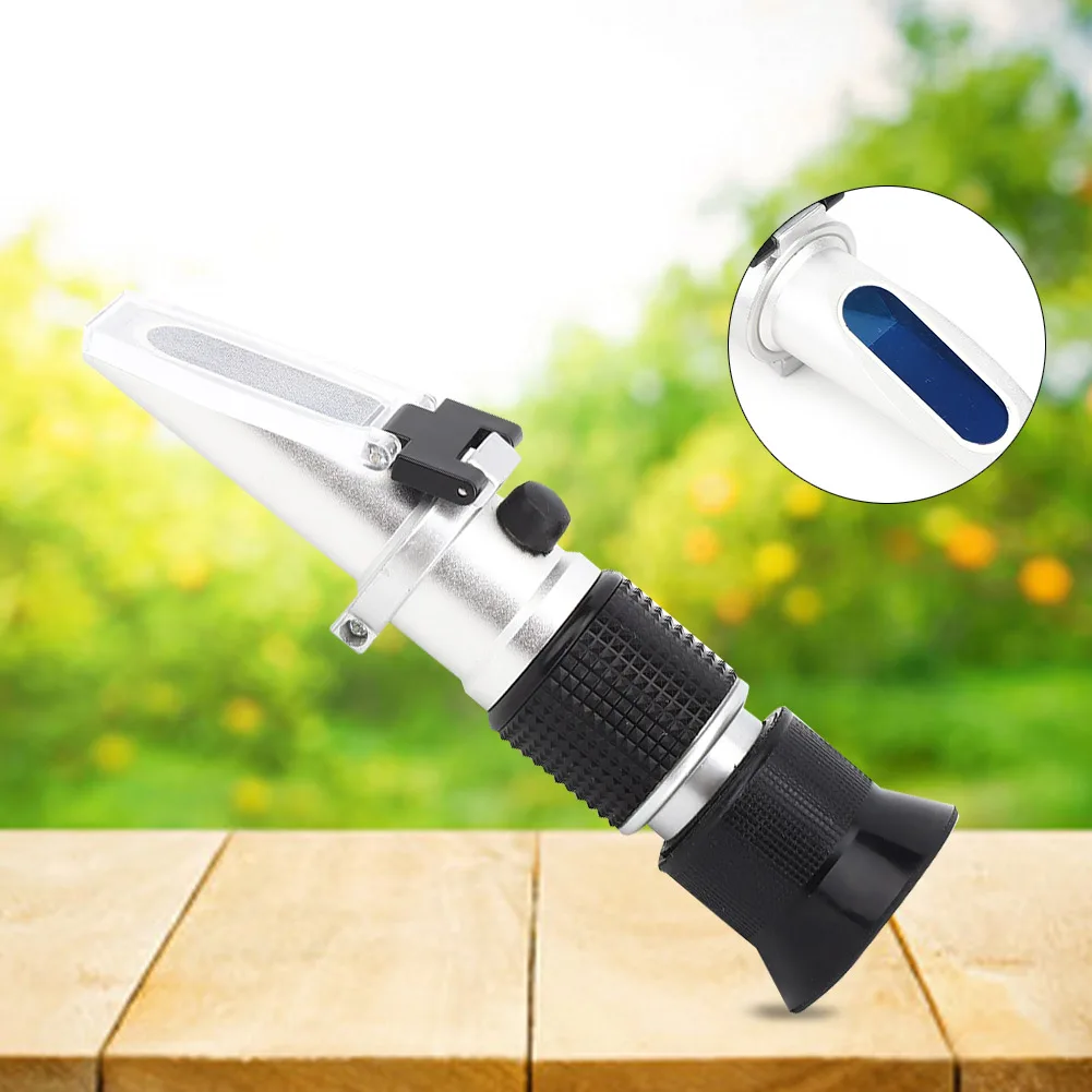 Meter  Tester Refractometer Concentration Meter  Tester 0-90% for Automatic Temperature Compensation Handheld Tool