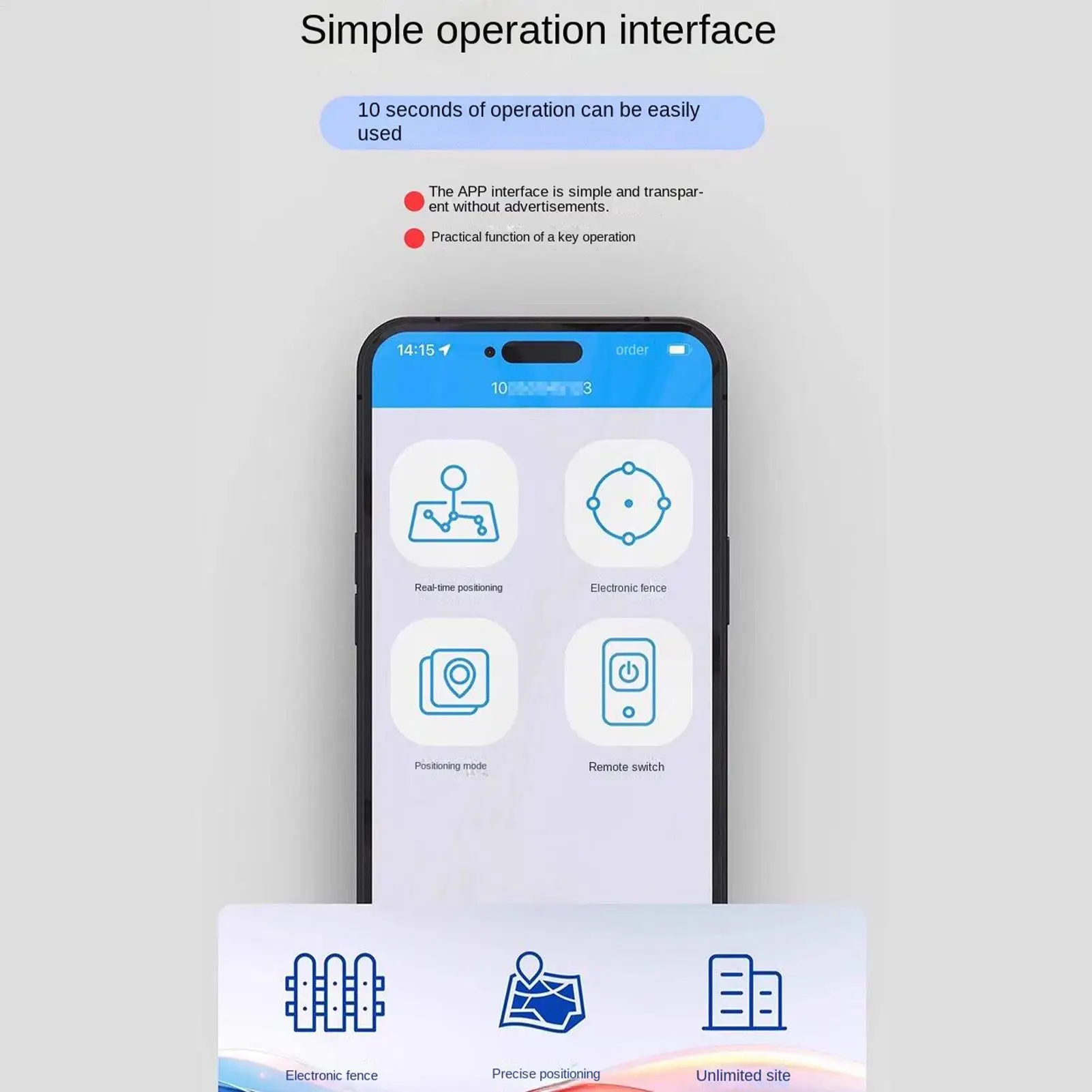 Automotive GPS Tracker Real-Time Anti-Theft Location Checker Magnetic 540mAh Compact Vehicle Tracker For Tractor SUV RV Long