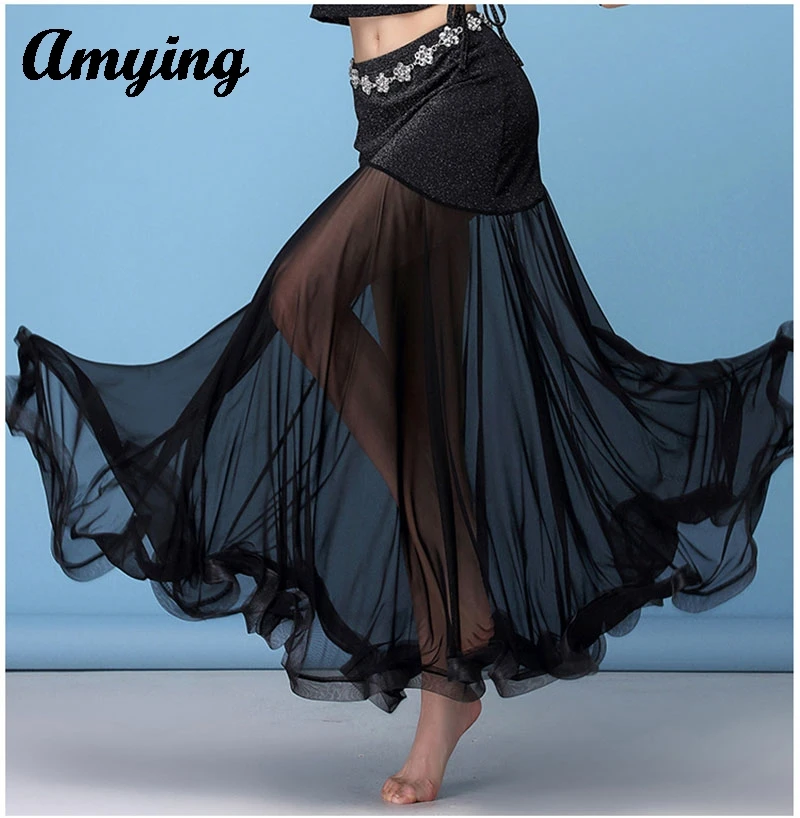 New Women Belly Dance Costume Skirt Sexy Lady Large Swing Long Skirt Stages Performances Clothes Dancers Skirt Elegant Clothing