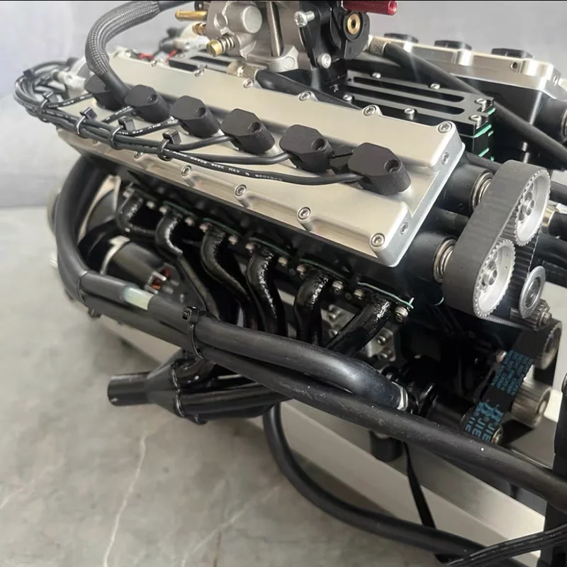 72CC Gasoline V12 Engine Model Generator Finished Set GS-V12