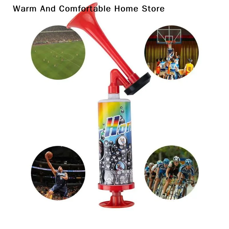 【W】Reusable Cheering Horn Suitable For Football Fields, Rowing, Sporting Events, And Birthday Parties Occasions