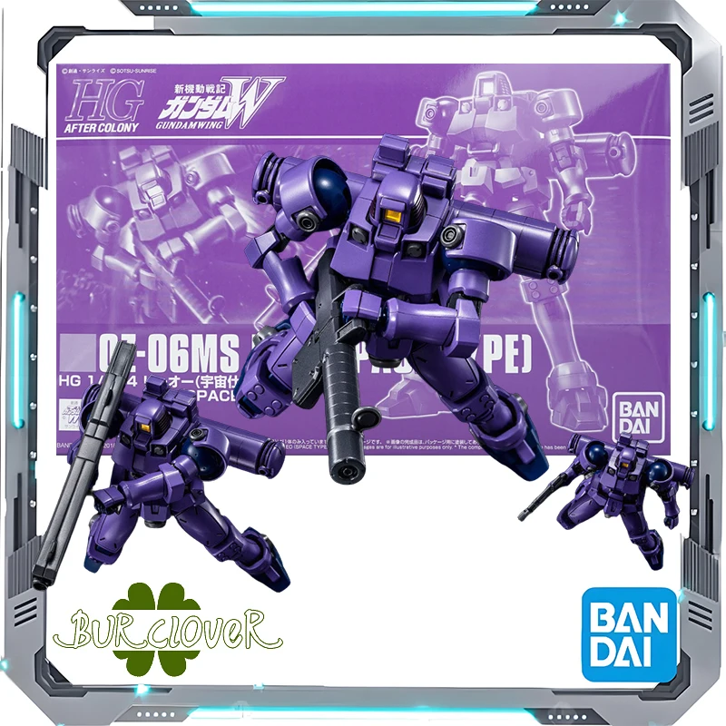 

BANDAI Original HG Online Exclusive Edition OZ-06MS LEO [SPACE TYPE] Anime Action Figure Toys For Boys Girls Kids Gift