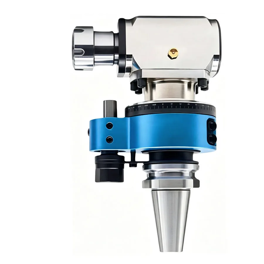 Side milling head machining center side milling head BT50/40/30-ER32/25/16 high-speed right angle head CNC corner head