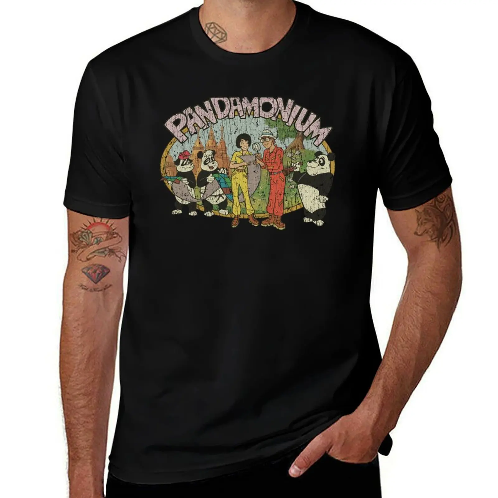 Pandamonium 1982 T-Shirt funny t shirts man t shirts for man graphic vintage t shirts with prints T-Shirt