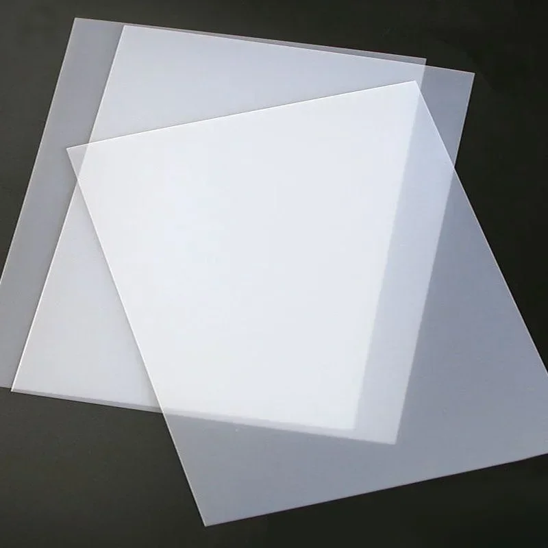 5PCS polycarbonate diffuser sheet thickness plastic led light milky translucent blanks plate1mm 1.2mm 1.5mm 2mm 3mm