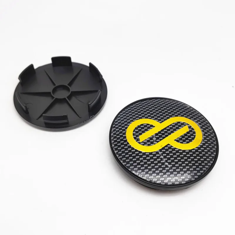 4pcs Enkei Advan 68mm 63mm Wheel Center Cap Hubcaps Cover Car Styling Badge Hub Accessories