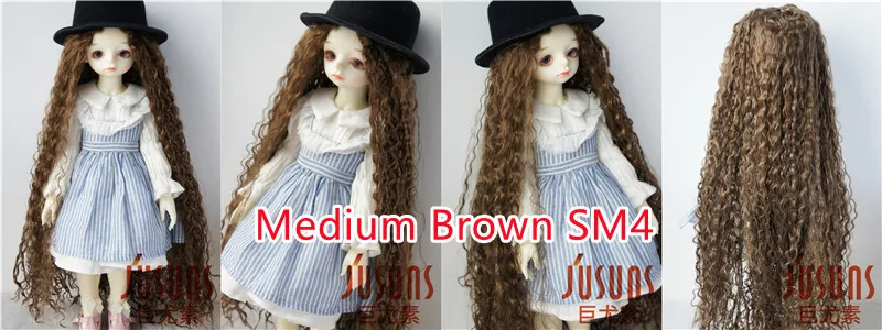JD220 1/6 1/4 1/3 1/12 Blythes Extremely Long Curly Fashion Synthetic Mohair BJD Wig YOSD MSD SD Doll Accessories